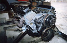 Chev V6 engine after rebuild